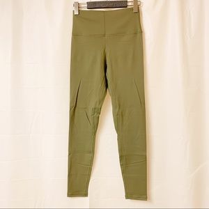 Flexxfit Luxe Leggings "Khaki Green" Small